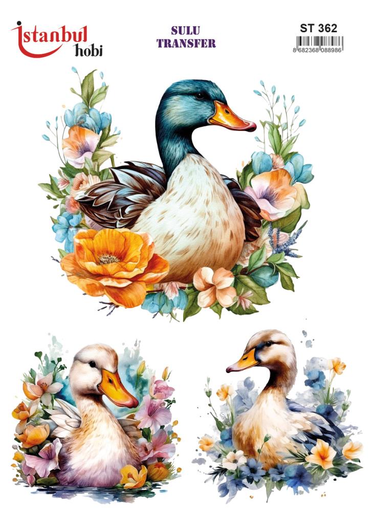 Sulu Transfer Kağıdı 25x35cm ST-362