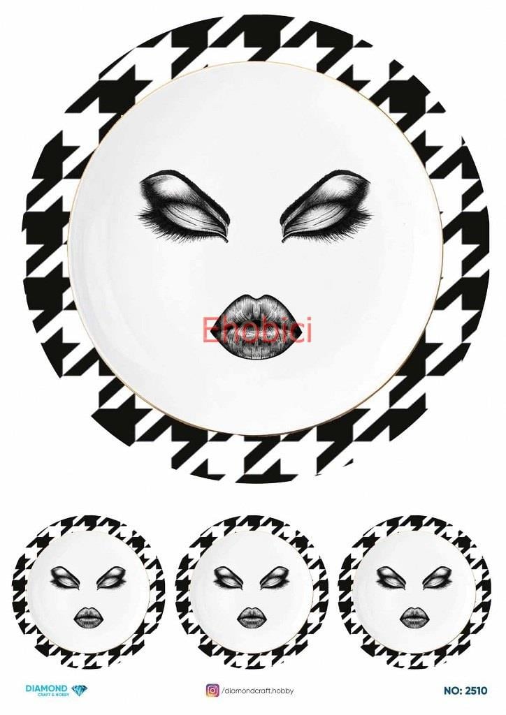 Diamond Pirinç Dekopaj Kağıdı - 2510