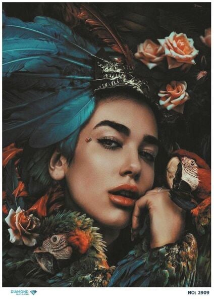 Diamond Pirinç Dekopaj Kağıdı - 2909