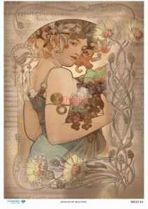 Diamond Pirinç Dekopaj Kağıdı - 5134