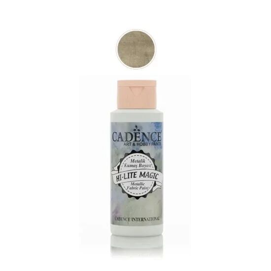 Cadence Hi-Lite Metalik Kumaş Boyası 1229 Altın 59ml