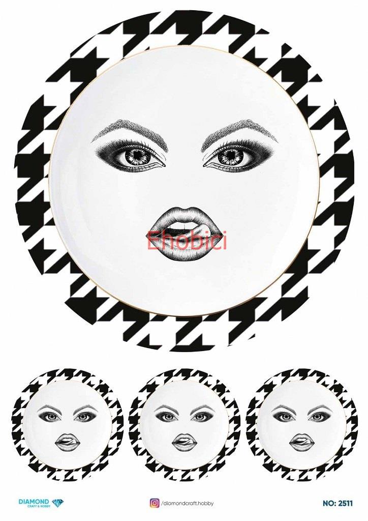 Diamond Pirinç Dekopaj Kağıdı - 2511