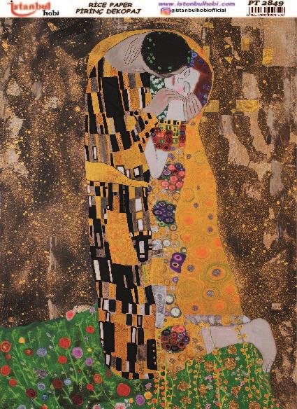 Pirinç Dekopaj Kağıdı 30x42cm PT-2849 Kadın