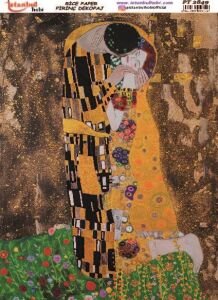 Pirinç Dekopaj Kağıdı 30x42cm PT-2849 Kadın