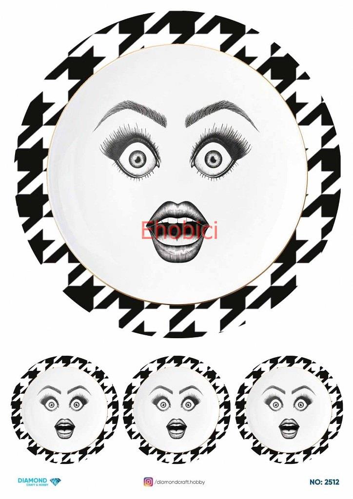 Diamond Pirinç Dekopaj Kağıdı - 2512