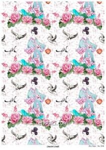 Lineart Pirinç Dekopaj Kağıdı Model - 3210