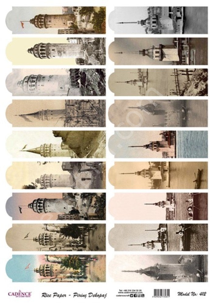 Model 412 - Pirinç Dekopaj Cadencecraft