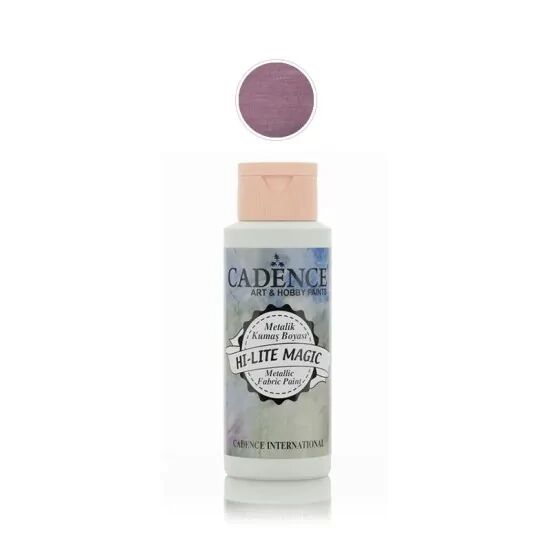Cadence Hi-Lite Metalik Kumaş Boyası 1349 Kırmızı 59ml