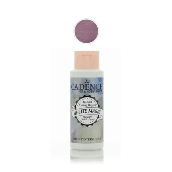Cadence Hi-Lite Metalik Kumaş Boyası 1349 Kırmızı 59ml