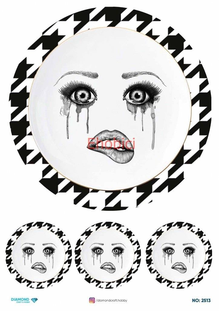 Diamond Pirinç Dekopaj Kağıdı - 2513