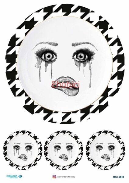 Diamond Pirinç Dekopaj Kağıdı - 2513