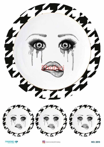 Diamond Pirinç Dekopaj Kağıdı - 2513