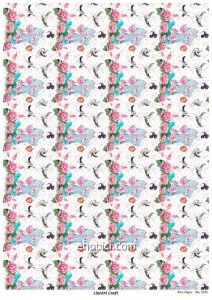 Lineart Pirinç Dekopaj Kağıdı Model - 3211