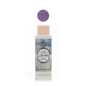 Cadence Hi-Lite Metalik Kumaş Boyası 1359 Mor 59ml