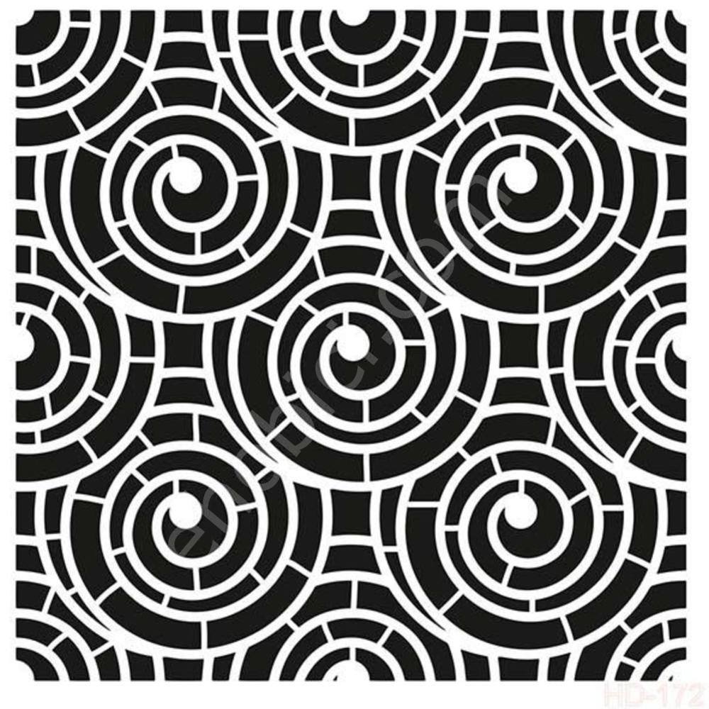 HD172 Cadence Home Dekor Stencil 45x45