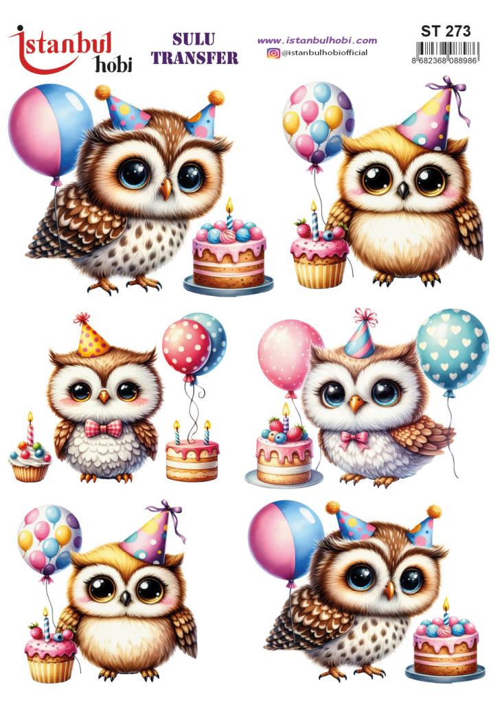 Sulu Transfer Kağıdı 25x35cm ST-273