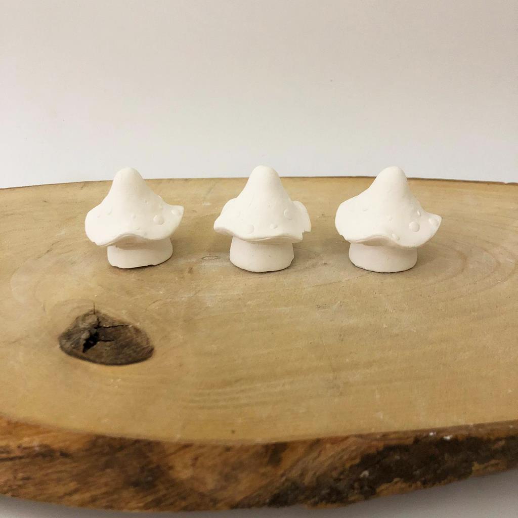 3 lü Mantar Seti 4x3cm