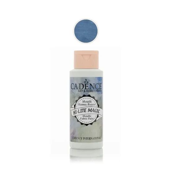 Cadence Hi-Lite Metalik Kumaş Boyası 1369 Mavi 59ml
