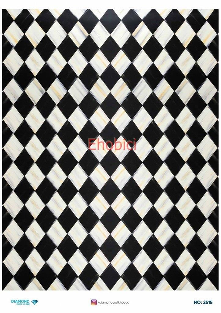 Diamond Pirinç Dekopaj Kağıdı - 2515