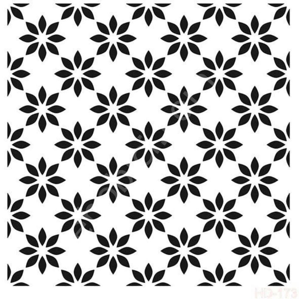 HD173 Cadence Home Dekor Stencil 45x45