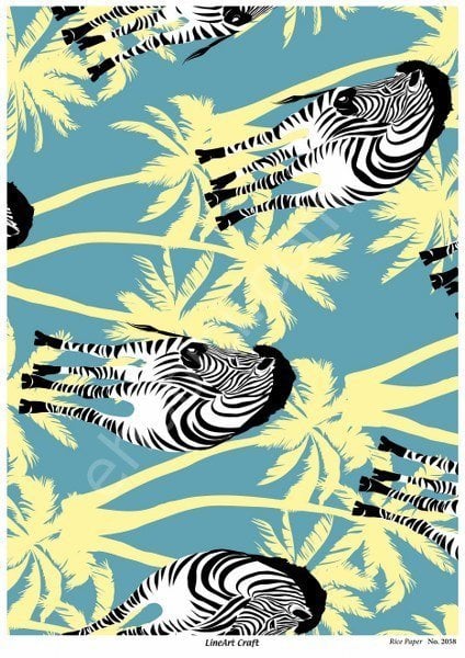 Lineart Pirinç Dekopaj Kağıdı Model - 2058