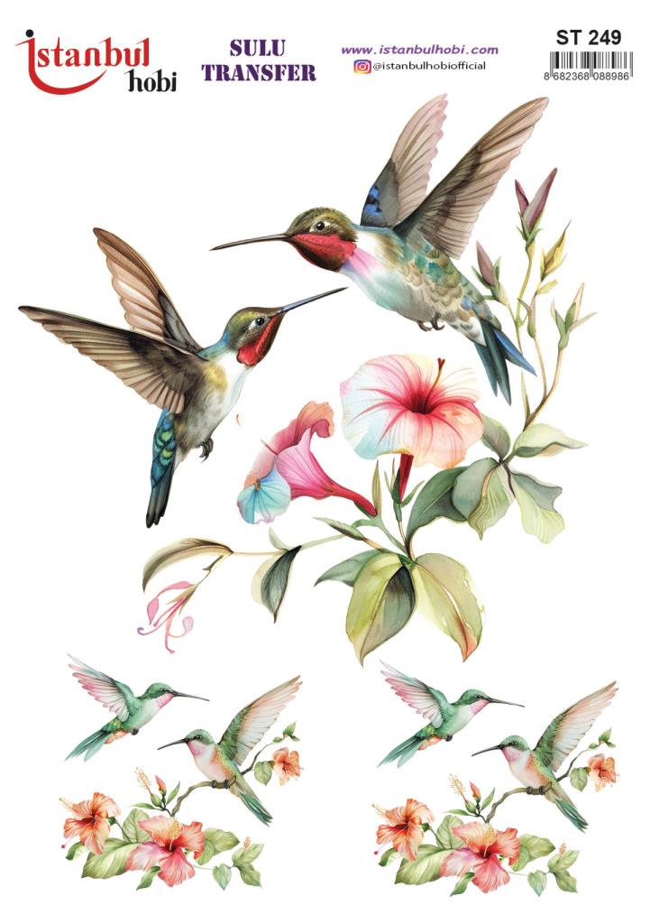 Sulu Transfer Kağıdı 25x35cm ST-249