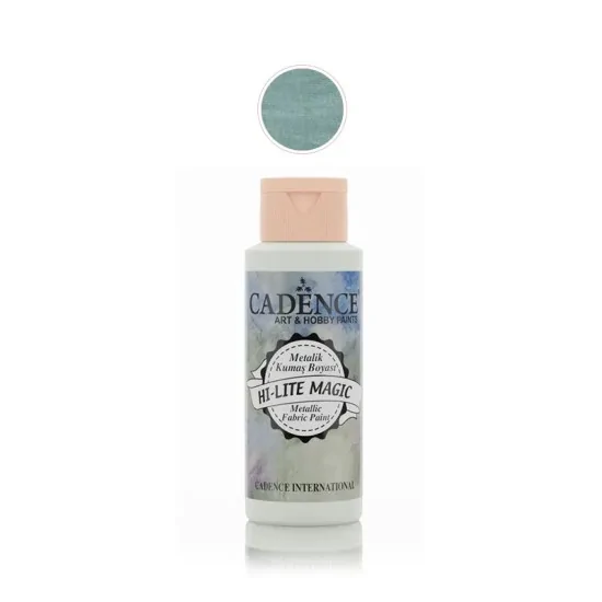 Cadence Hi-Lite Metalik Kumaş Boyası 1389 Yeşil 59ml