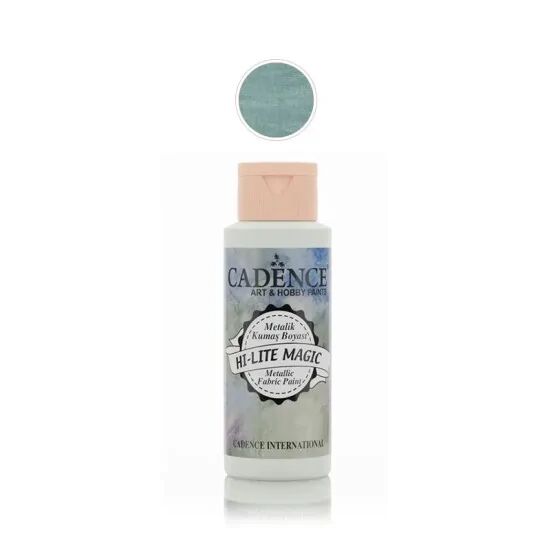 Cadence Hi-Lite Metalik Kumaş Boyası 1389 Yeşil 59ml