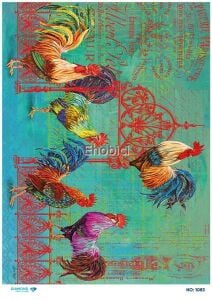 Diamond Pirinç Dekopaj Kağıdı - 1083