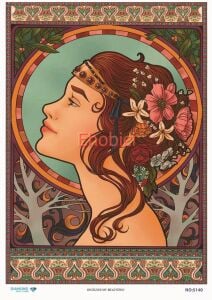 Diamond Pirinç Dekopaj Kağıdı - 5140