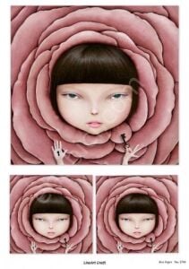 Lineart Pirinç Dekopaj Kağıdı Model - 2795