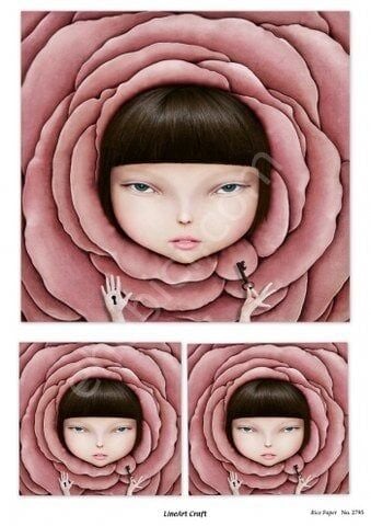 Lineart Pirinç Dekopaj Kağıdı Model - 2795