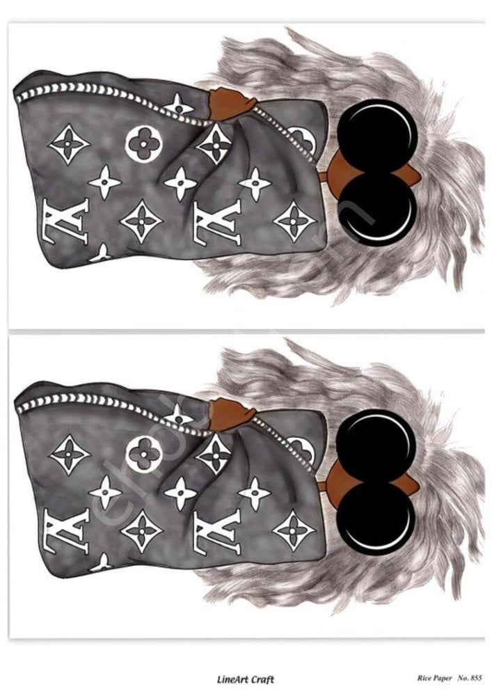 Model-855 - Pirinç Dekopaj Lineart Craft