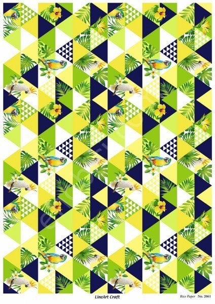 Lineart Pirinç Dekopaj Kağıdı Model - 2061