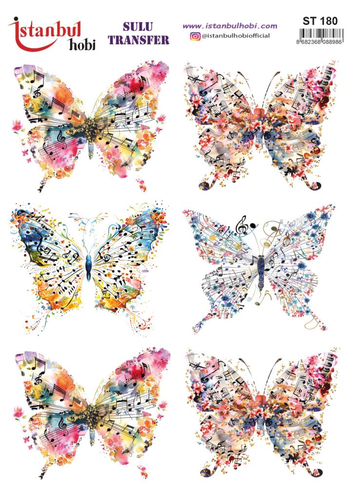 Sulu Transfer Kağıdı 25x35cm ST-180