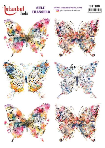 Sulu Transfer Kağıdı 25x35cm ST-180