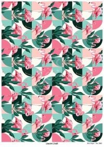 Lineart Pirinç Dekopaj Kağıdı Model - 2062