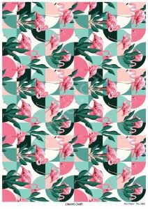 Lineart Pirinç Dekopaj Kağıdı Model - 2062