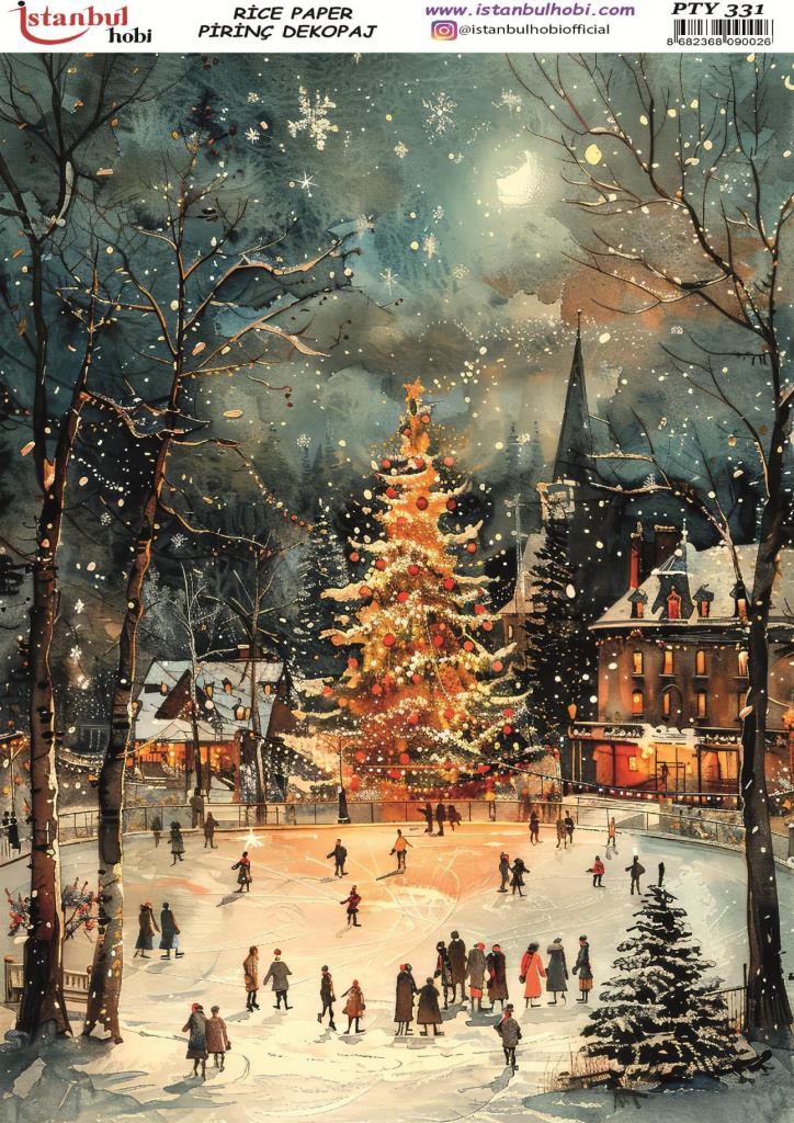 Pirinç Dekopaj Kağıdı 30x42cm PTY-331