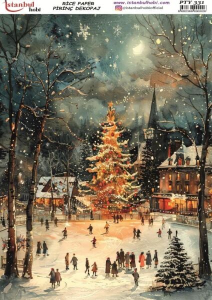 Pirinç Dekopaj Kağıdı 30x42cm PTY-331