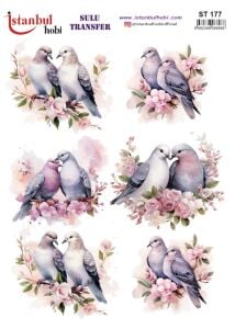 Sulu Transfer Kağıdı 25x35cm ST-177