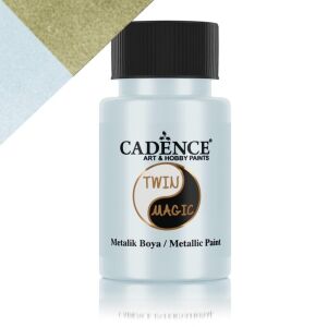 Cadence Twin Magic Metalik Boya TM-16 Altın-Yeşil