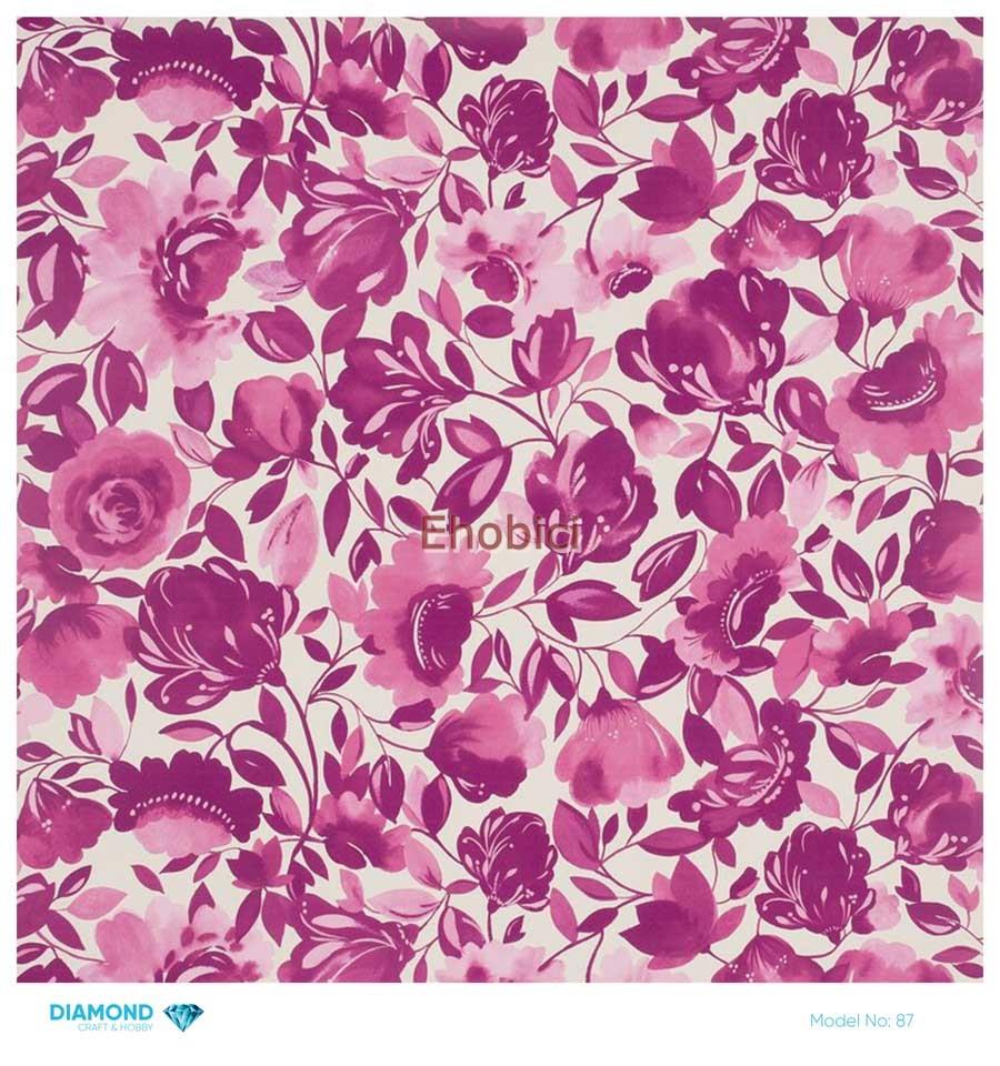 Diamond Pirinç Dekopaj Kağıdı - 087 - 30x30