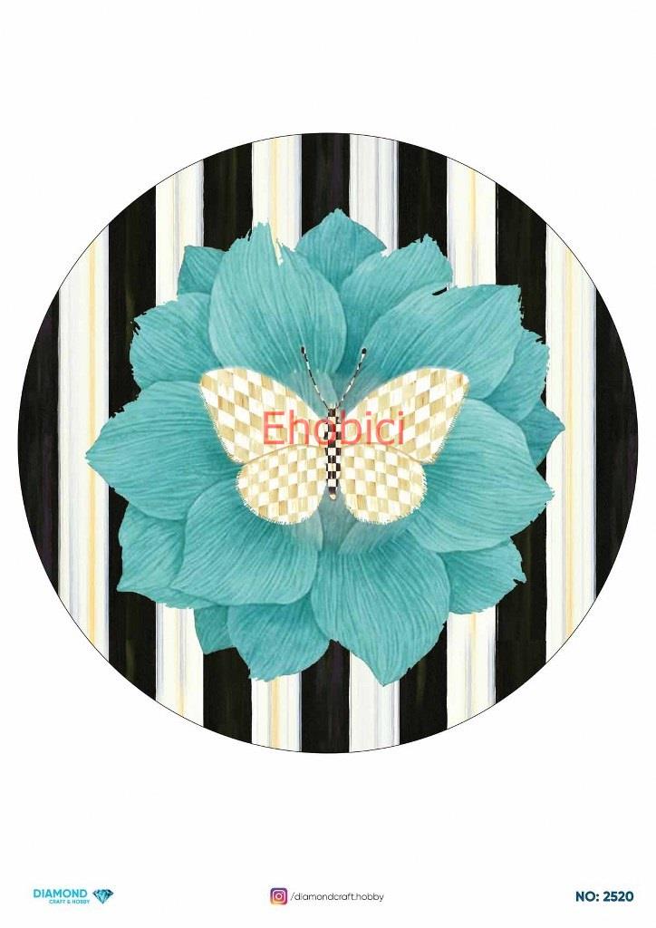 Diamond Pirinç Dekopaj Kağıdı - 2520