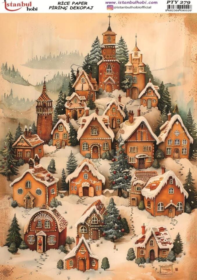 Pirinç Dekopaj Kağıdı 30x42cm PTY-279