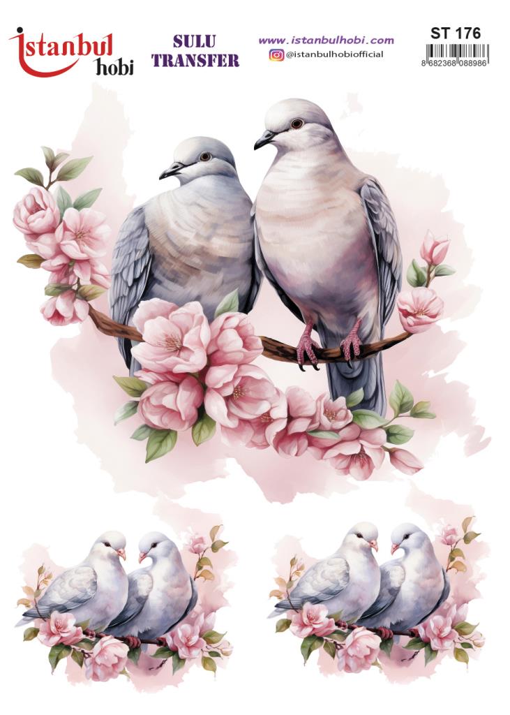 Sulu Transfer Kağıdı 25x35cm ST-176