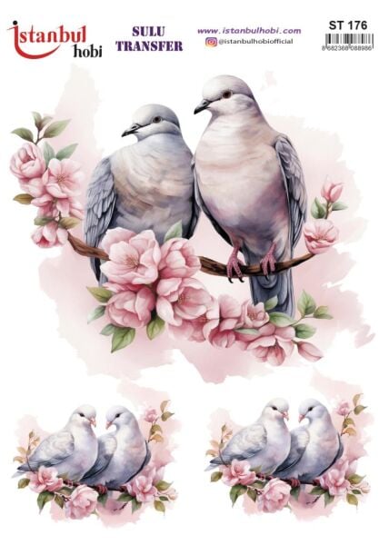 Sulu Transfer Kağıdı 25x35cm ST-176