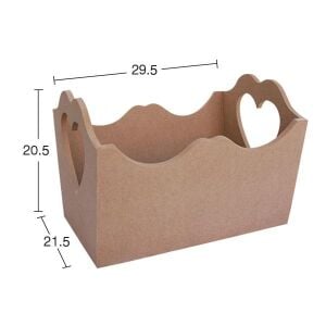 Ahşap Kalpli Havluluk KU-337