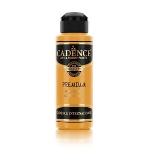 Cadence Akrilik Boya 7370 Sarı Ahşap Boyası 120ML
