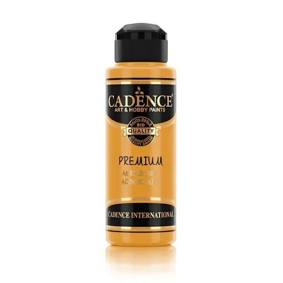 Cadence Akrilik Boya 7370 Sarı Ahşap Boyası 120ML